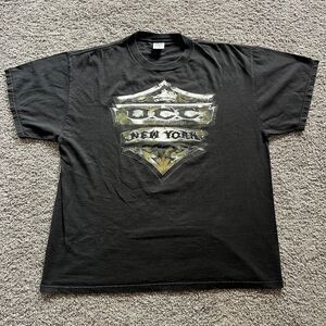 VTG Y2K Orange County Choppers OCC New York T Shirt Black Biker Motorcycle XL